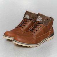 patria mardini chaussures montantes brun