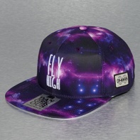 Casquette snapback Dangerous DNGRS Casquette Galaxy Fly High en pourpre