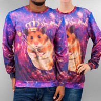 Pull Mr. Gugu & Miss Go King Hamster en pourpre