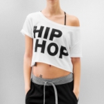 Top Urban Classics Dance Hip Hop Short en blanc