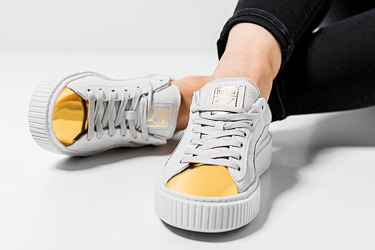 Puma-Platform-Gold toe