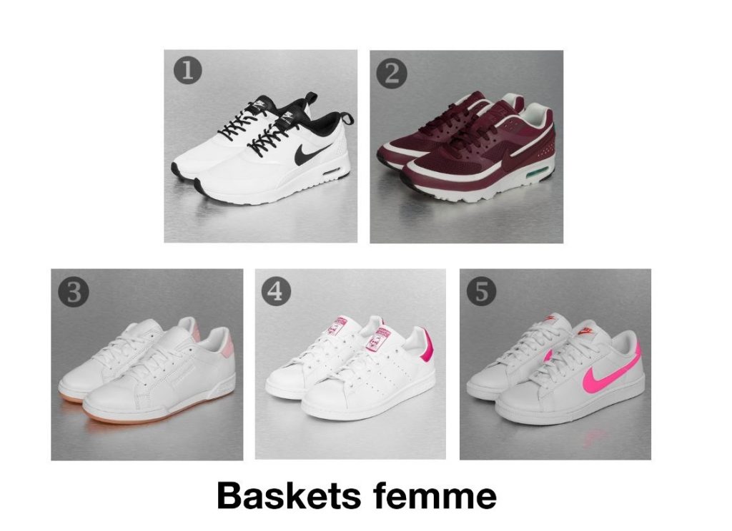 Baskets femme