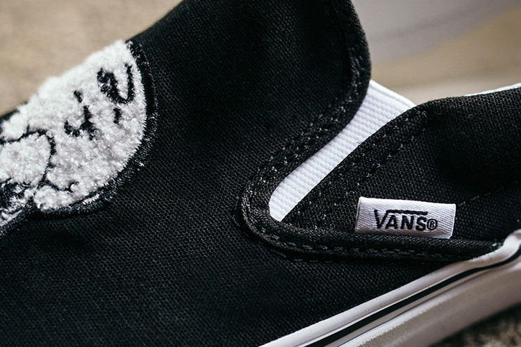 Vans-Peanuts-Classic-Slip-On-noir