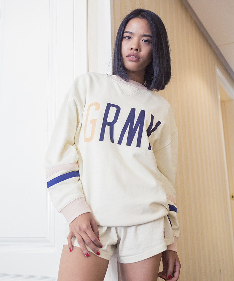 Grimey-Wear-pull-logo-beige