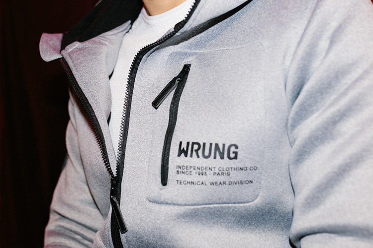 Wrung-Division-Veste-hiver-Tekk-grise-logo