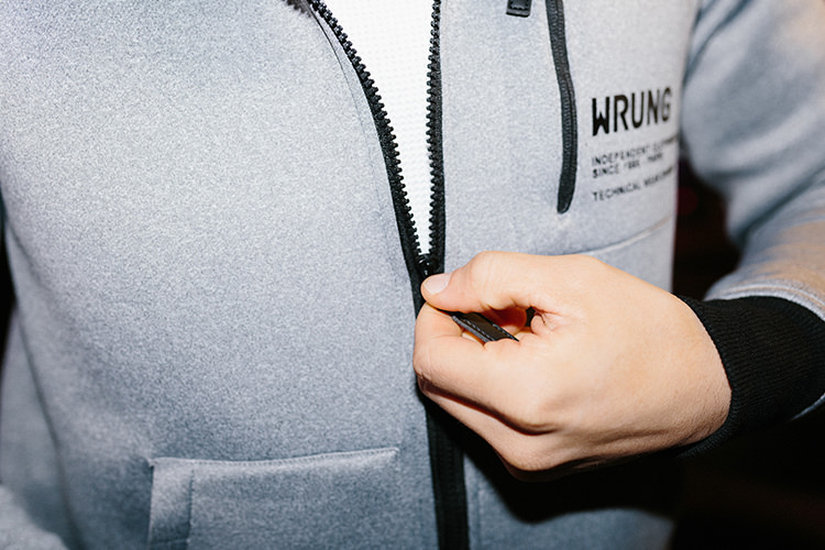 Wrung-Division-Veste-hiver-Tekk-grise-zip