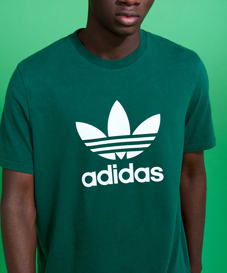t-shirt-vert-adidas-adicolor