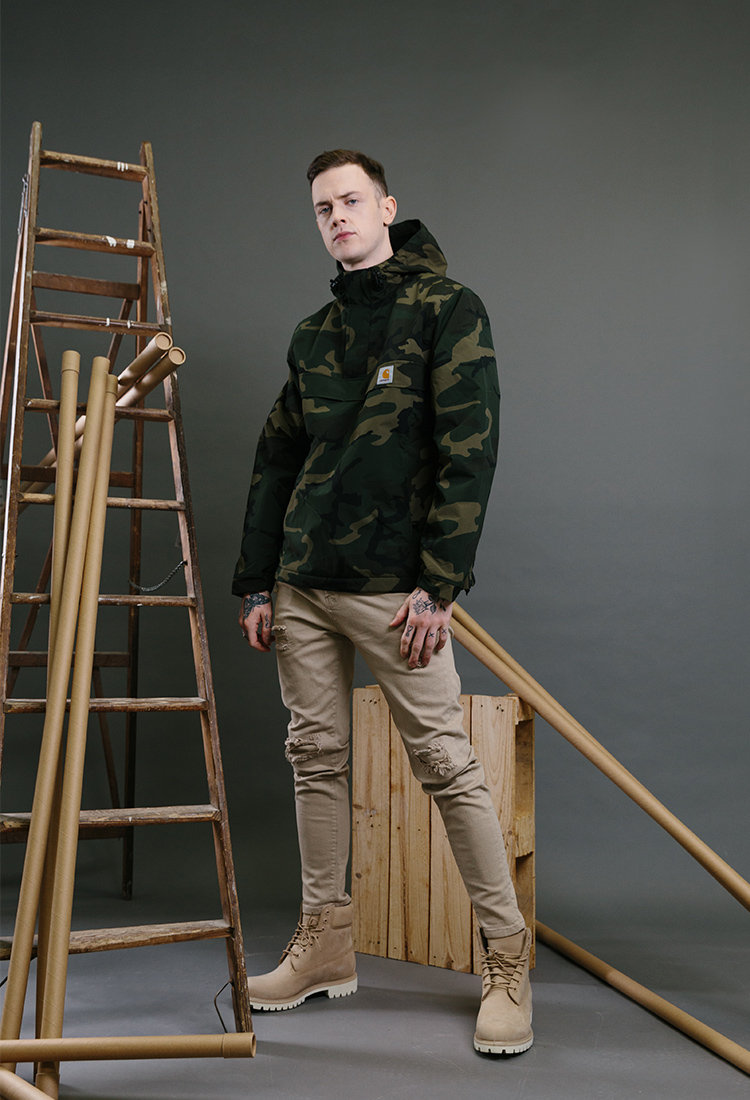 tenue-homme-timberland-beiges