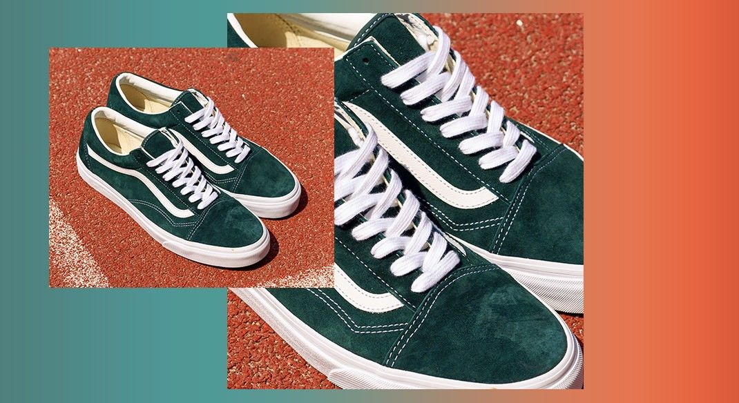 vans old skool suede vert