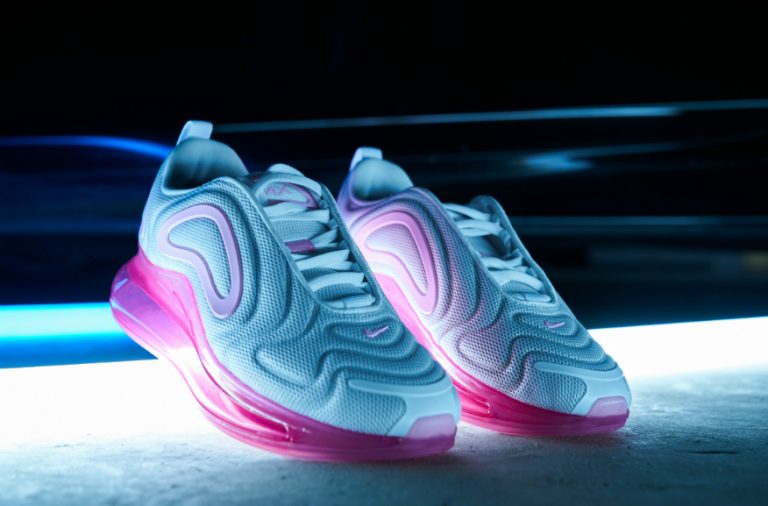 basket rose poudré nike